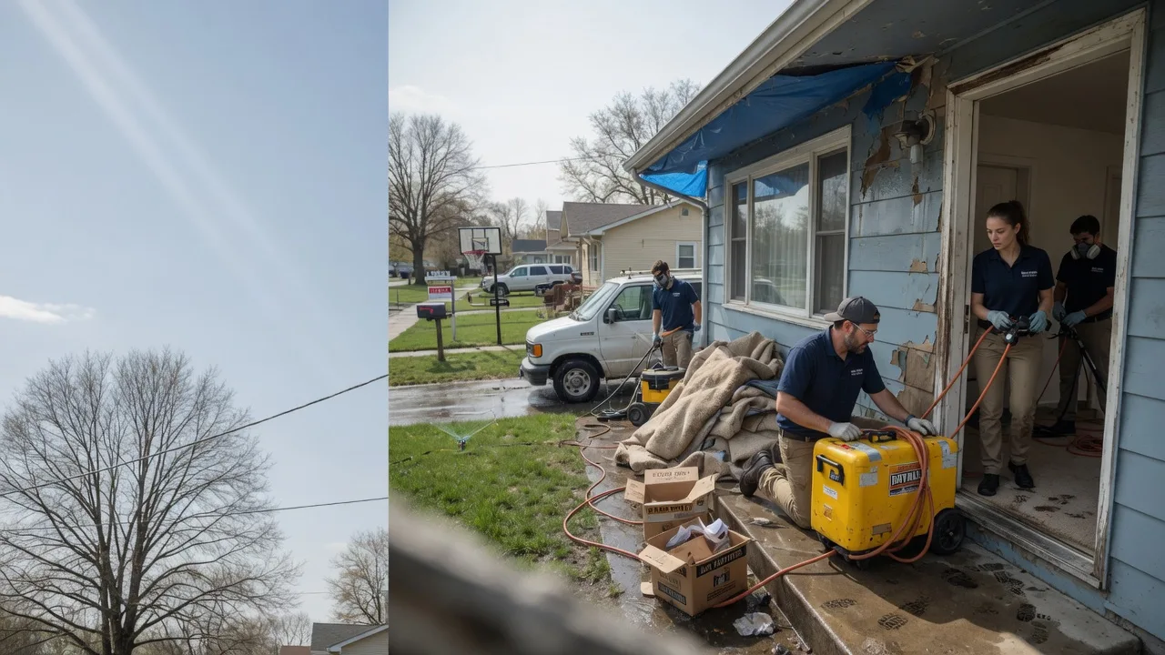 Basement Flood Cleanup in Lipscomb, TX near me